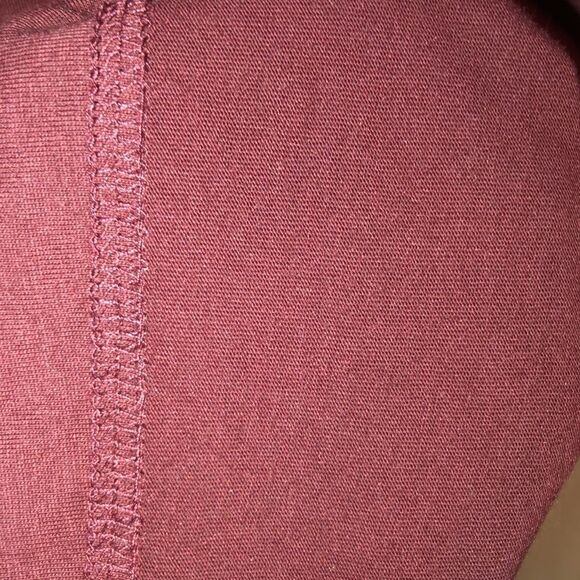 LEVI’S XL Angler Color block Port Wine Navy Beige Long Sleeve Crewneck Tee - Picture 10 of 10